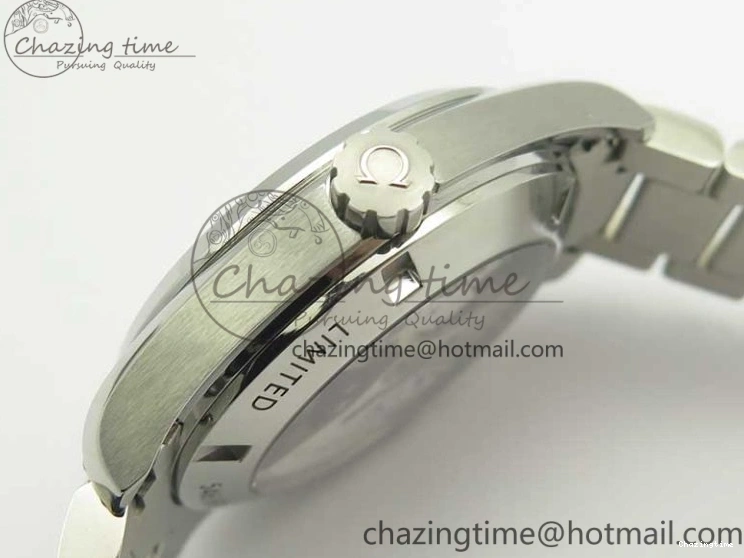 0121 Bright Aqua Terra Master Ryder Cup Edition VSF 1:1 Best Edition White Textured Dial on SS Bracelet A8500 Super Clone 8018